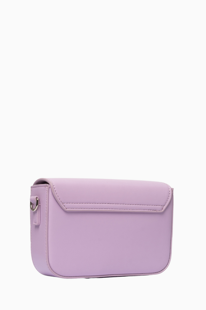 Pantone Lilac Vegan Leather Shoulder Bag