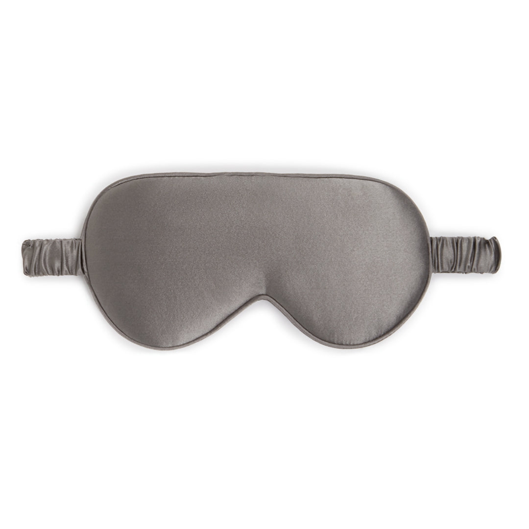 Deep Sleep Mask from natural Silk in the colour champagne colour