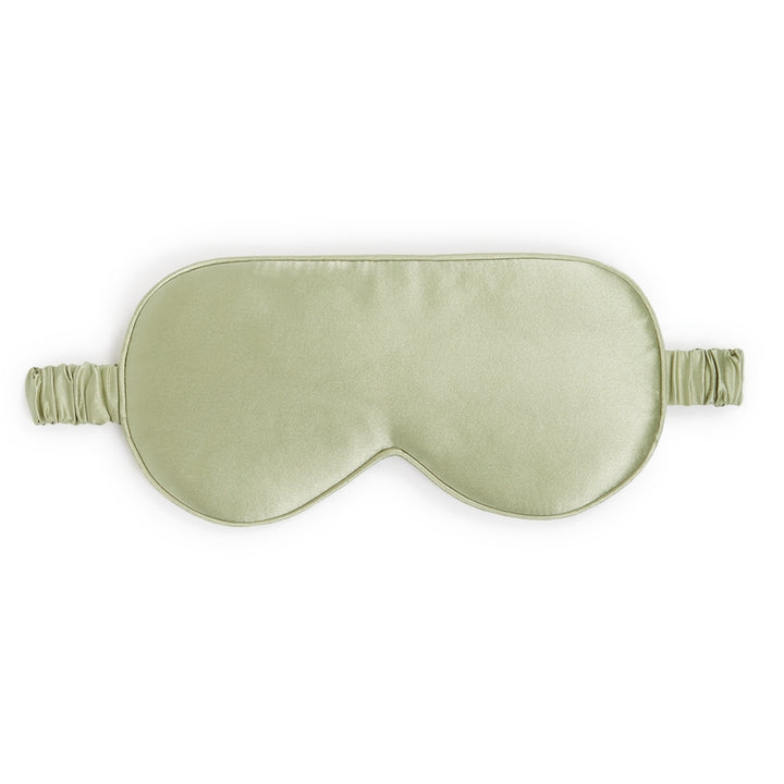 Deep Sleep Mask from natural Silk in the colour champagne colour