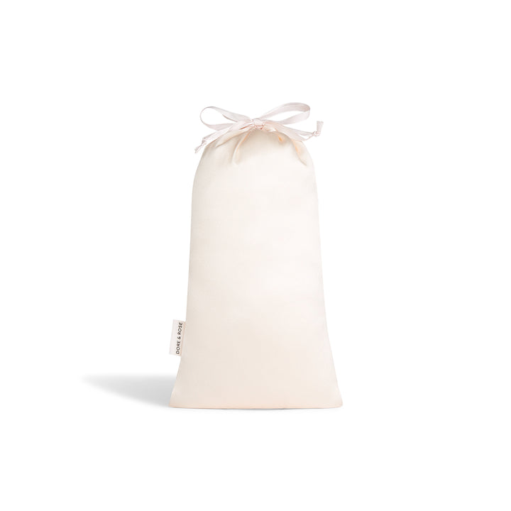 Pouch din mătase pentru călătorii - roz dechis