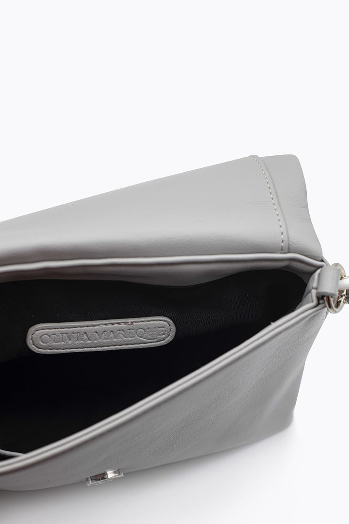 Olivia Gray Vegan Leather Shoulder Bag