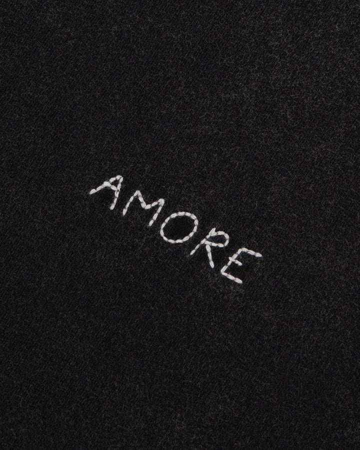 Popincourt Amore Carbon Washed T-shit made from natural cotton