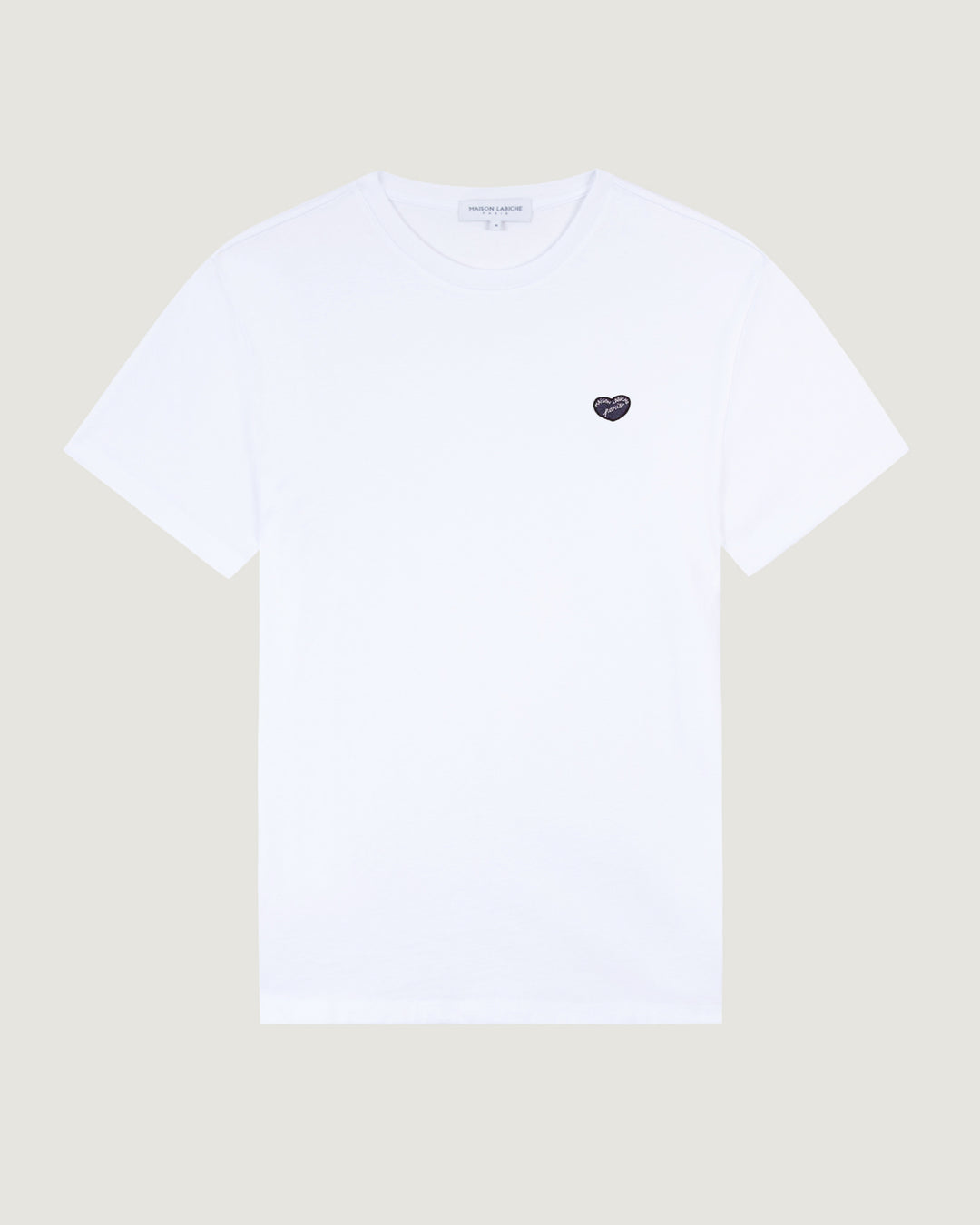 Popincourt Patch Coeur T-shirt made from natural cotton
