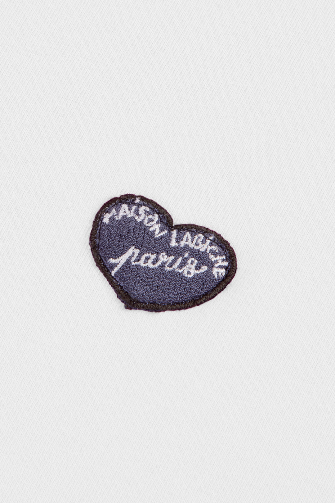 Popincourt Patch Coeur T-shirt made from natural cotton