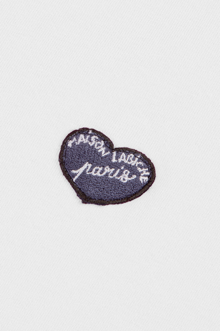 Popincourt Patch Coeur T-shirt made from natural cotton