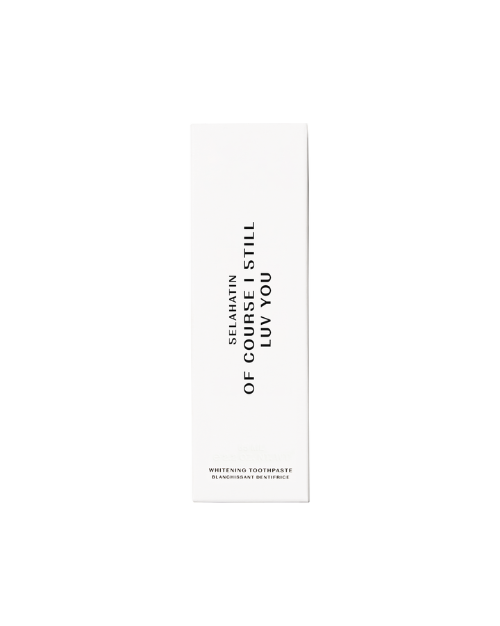 Of Course I Still Luv You Vegan Toothpaste by Selahatin