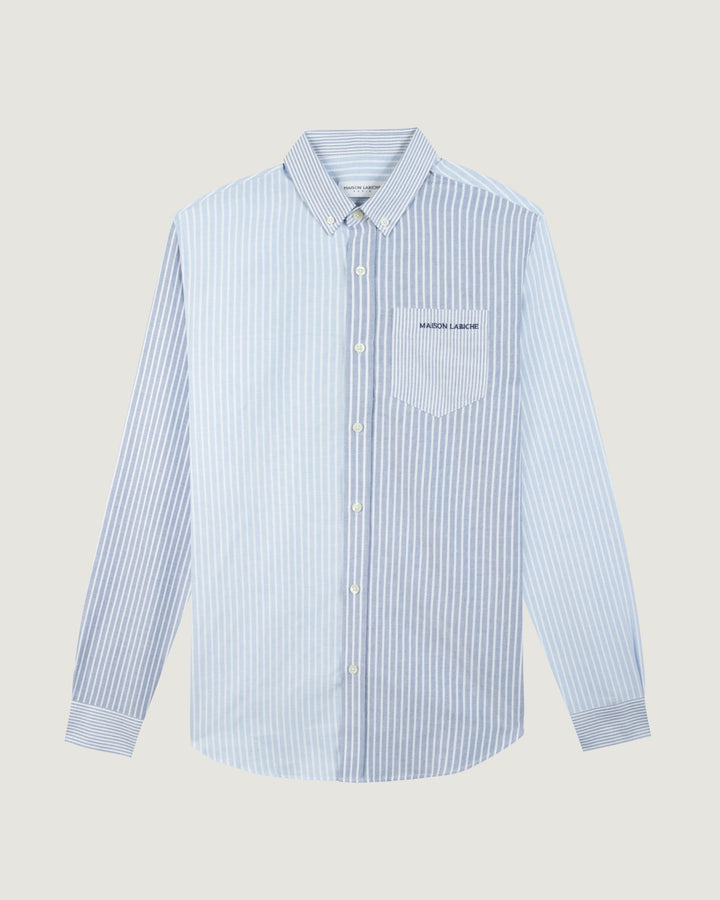 Cămașă Albastră "Bonne Graine" din Bumbac Natural - Maison Labiche