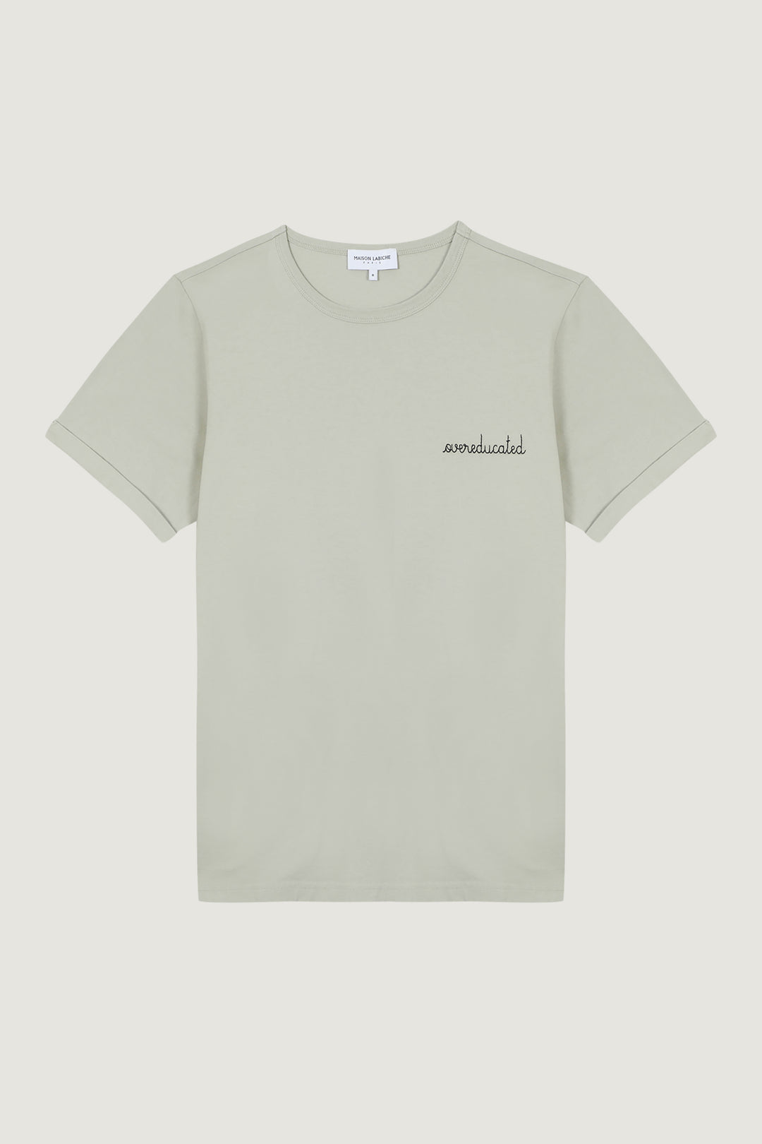 Poitou Overeducated T-shit made from natural cotton