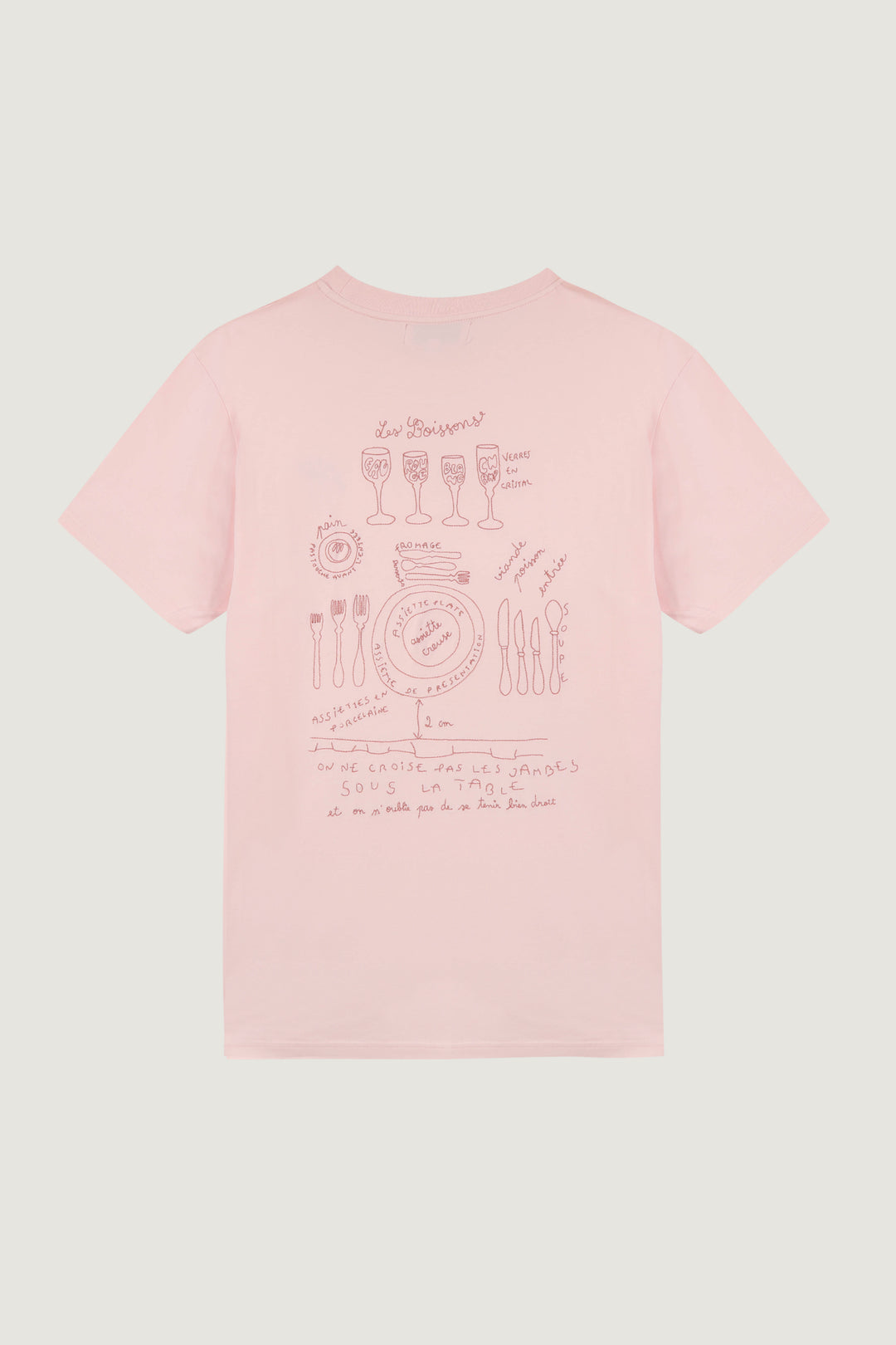 Patureau Art De La Table T-shit made from natural cotton