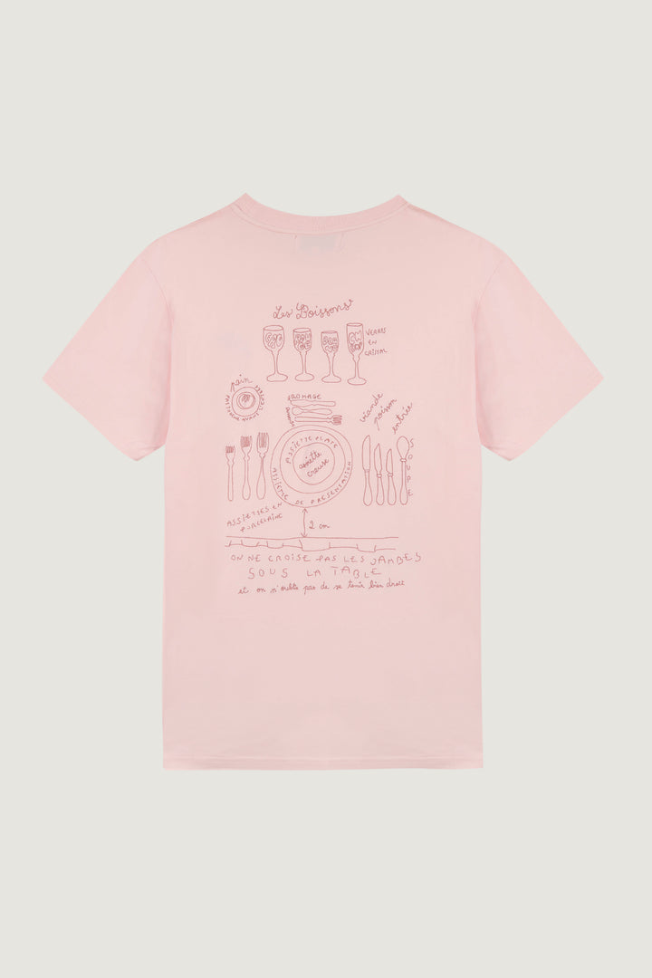 Patureau Art De La Table T-shit made from natural cotton