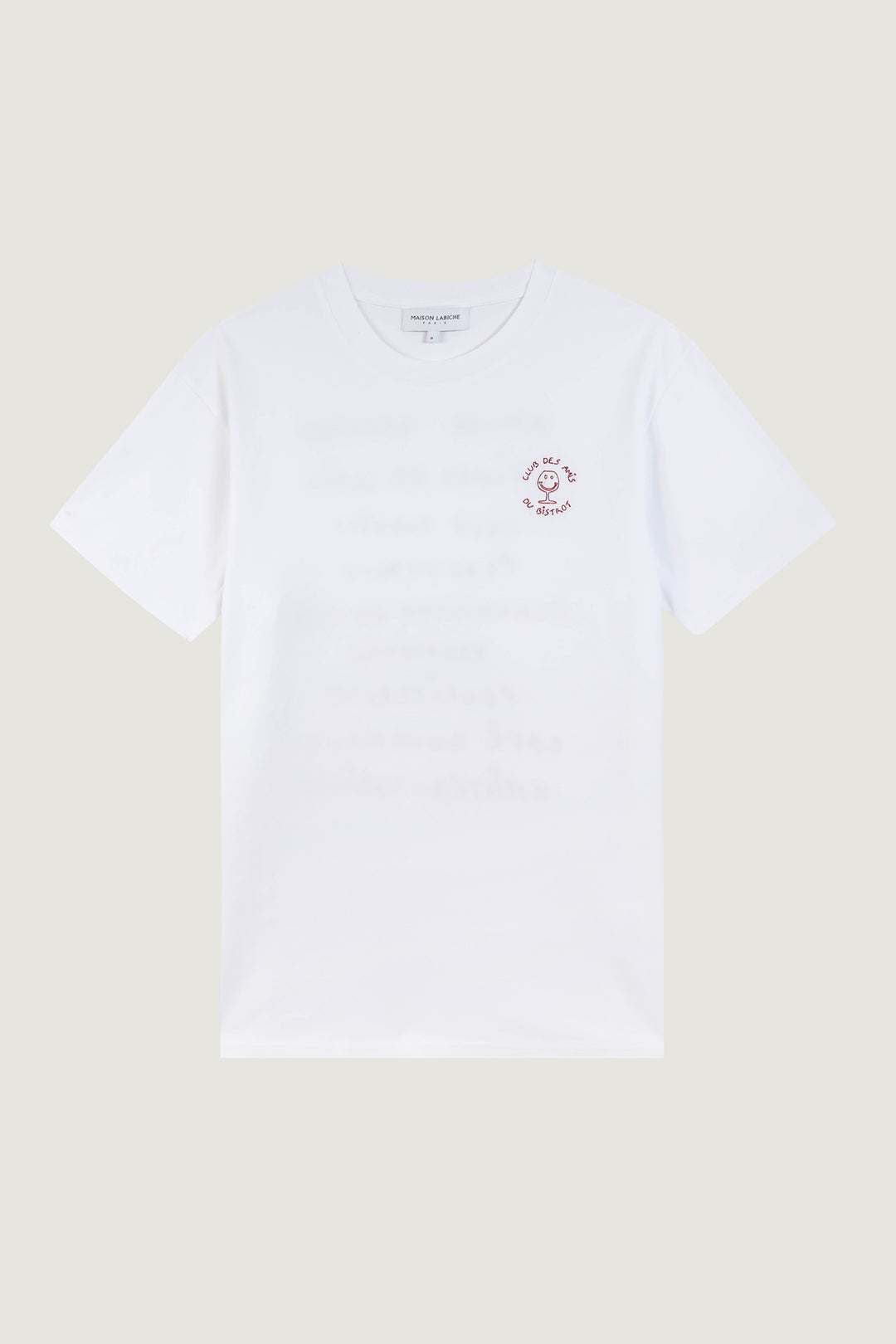Patureau Menu Club T-shit made from natural cotton