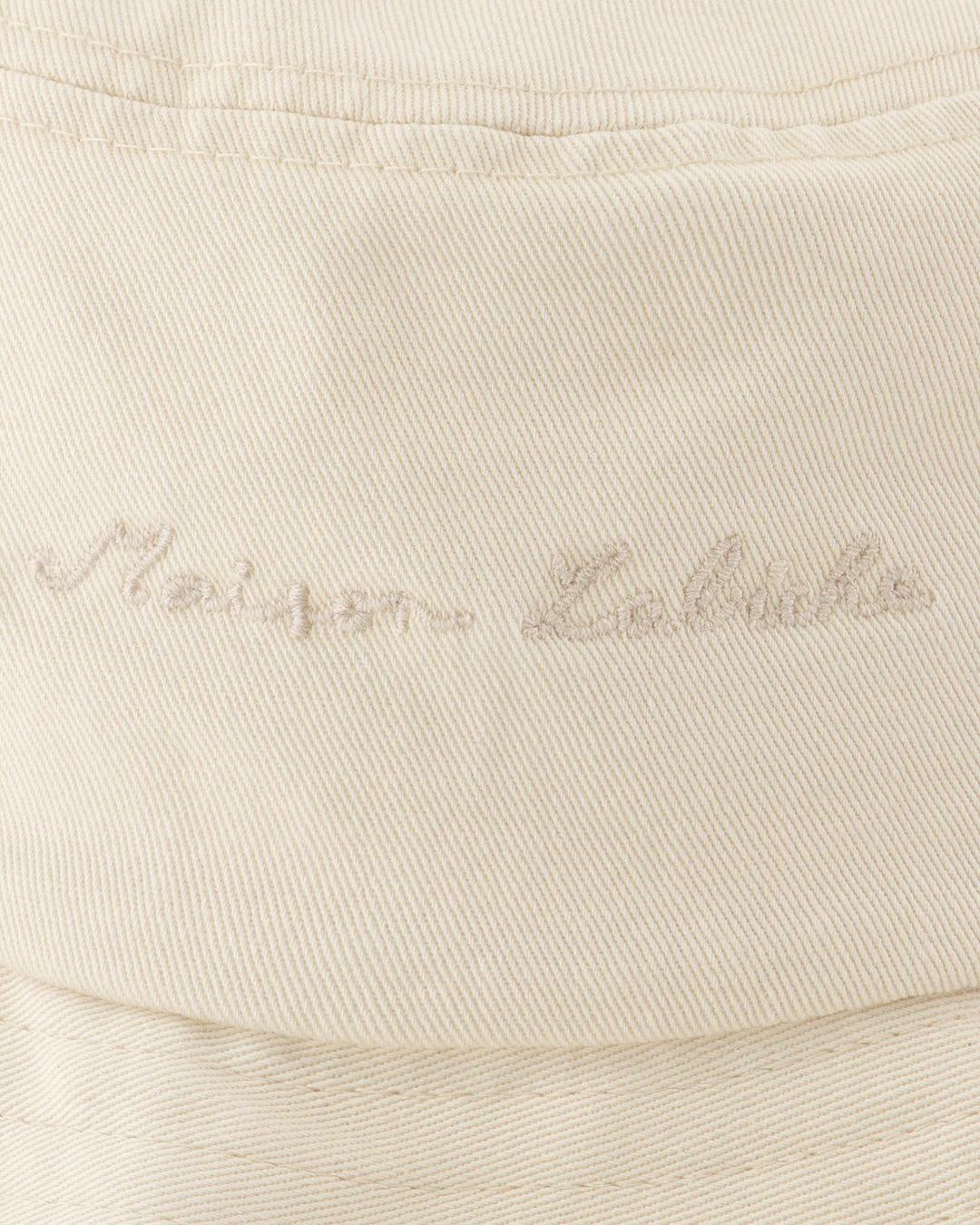 Brantome Maison Labiche White Cap made from natural cotton