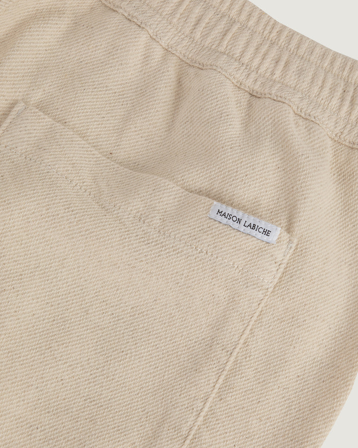 Lauth NB Cream Pants made from cotton & Linen Blend