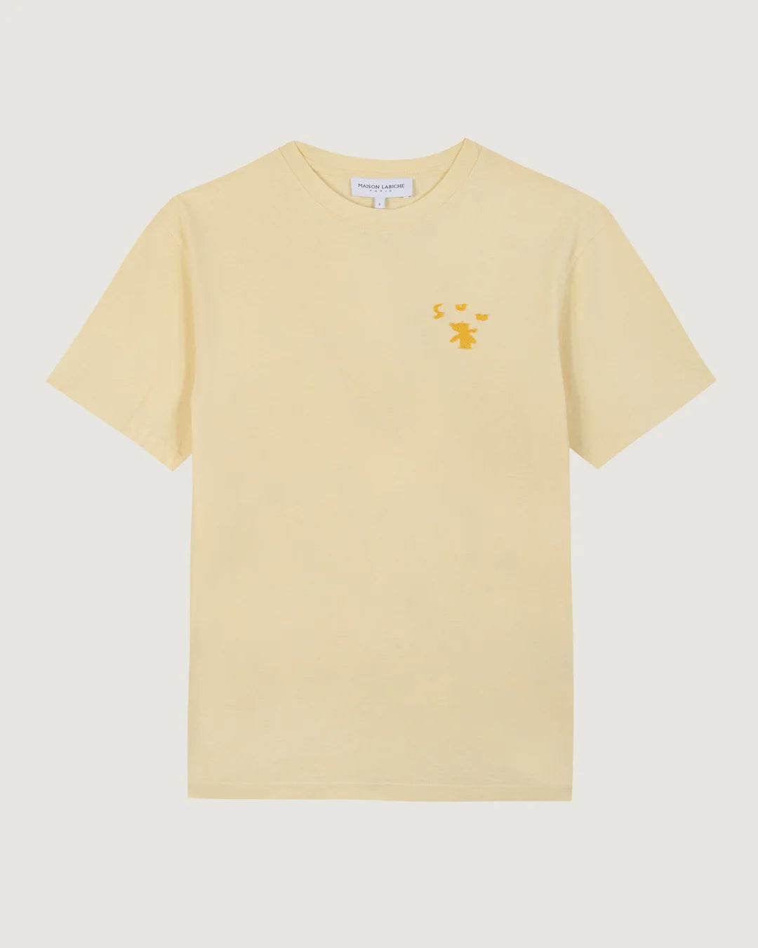 Bainville Sun Vanilla T-shirt made from natural cotton
