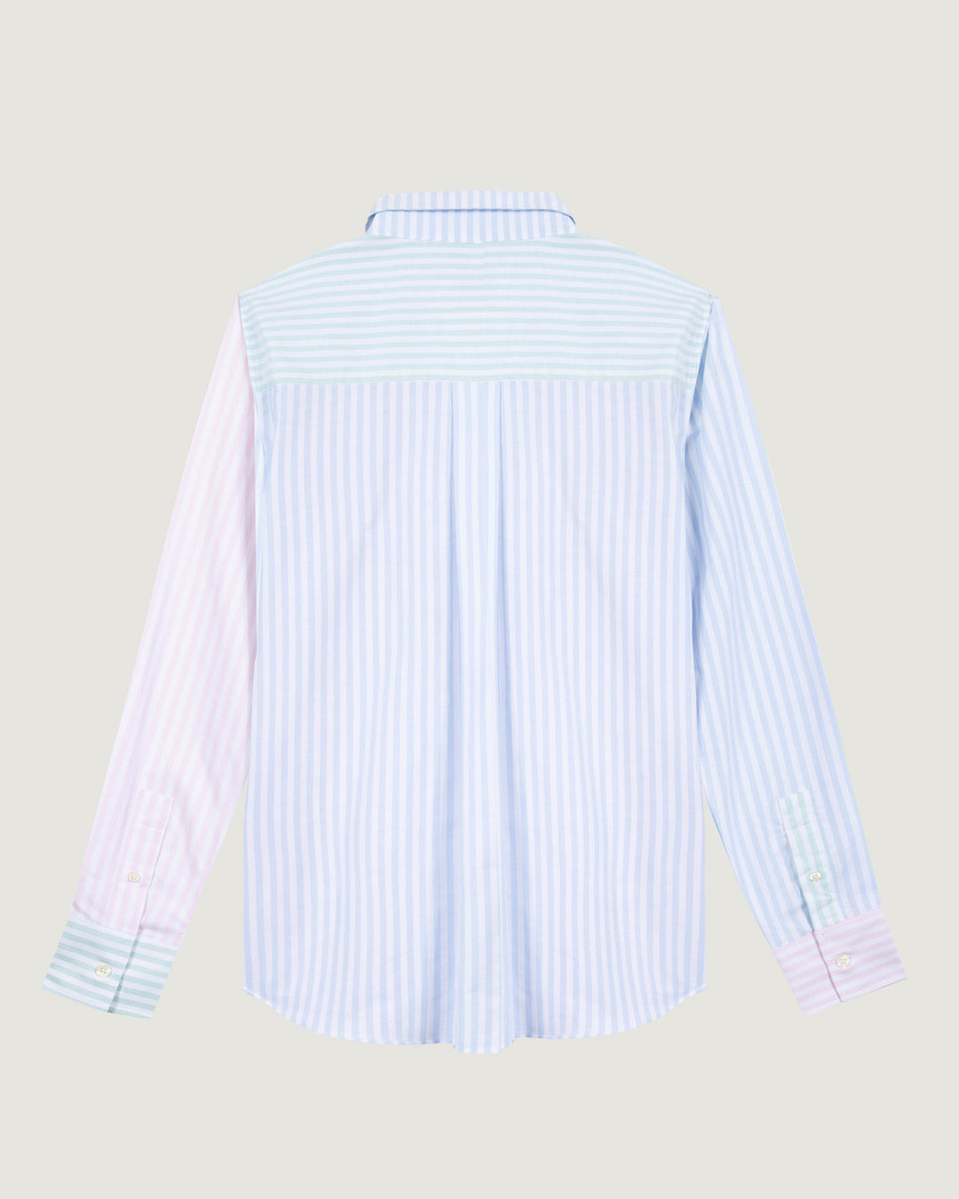 Striped "Ciao" Shirt in Natural Cotton - Maison Labiche