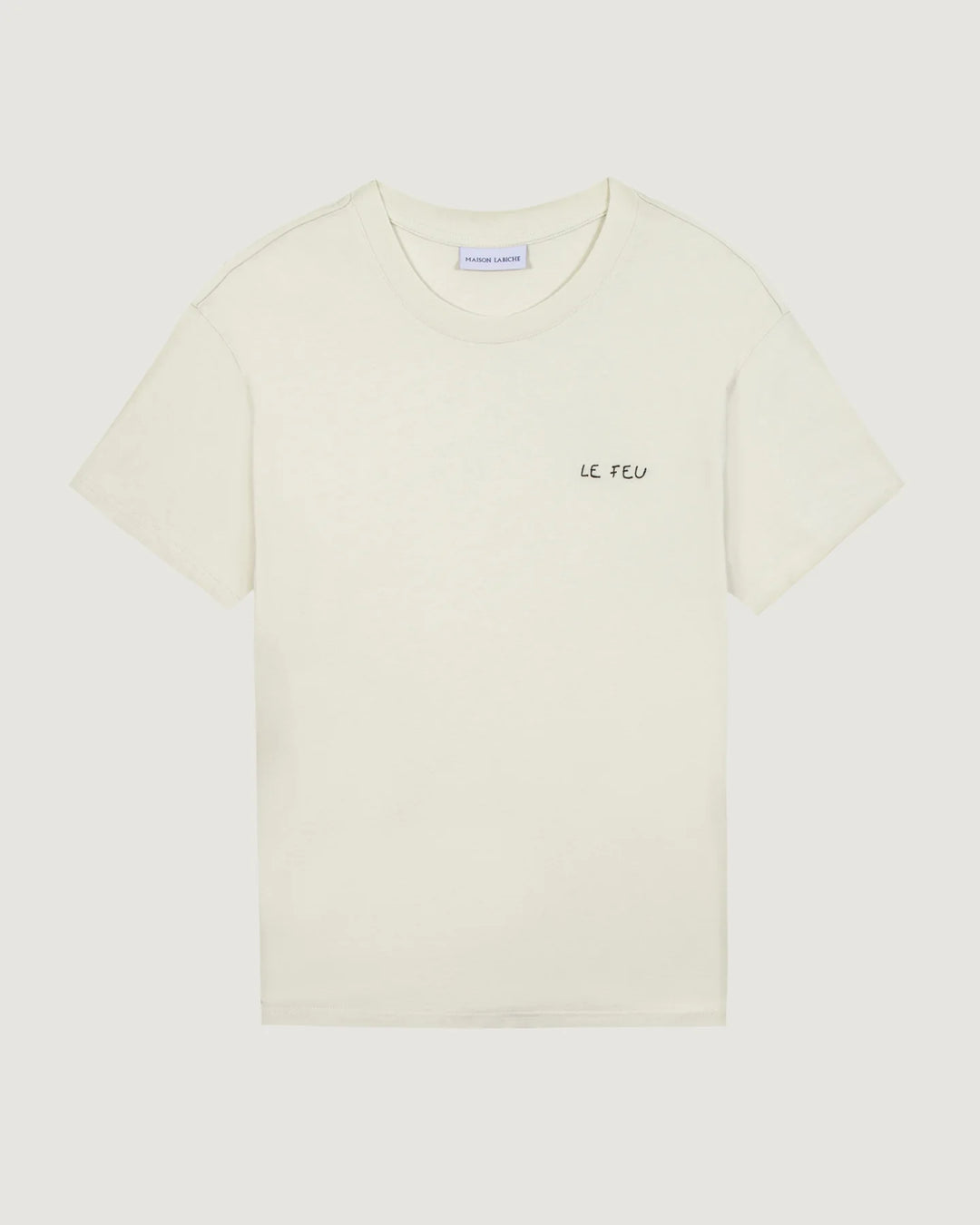 "Le Feu" T-Shirt in Natural Cotton – Maison Labiche