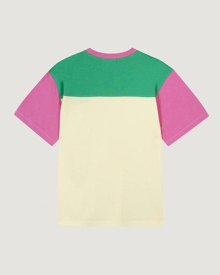 Abel Amour Yellow T-shirt made from natural cotton