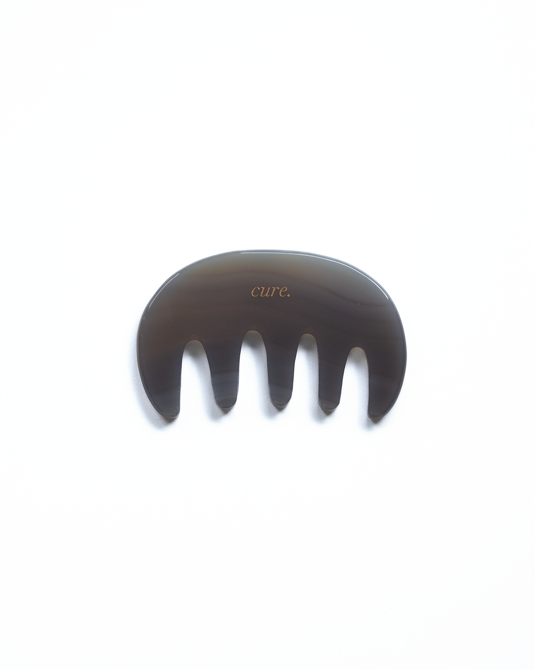 Pieptăne din piatră naturală Agate Scalp Comb pentru păr creț
