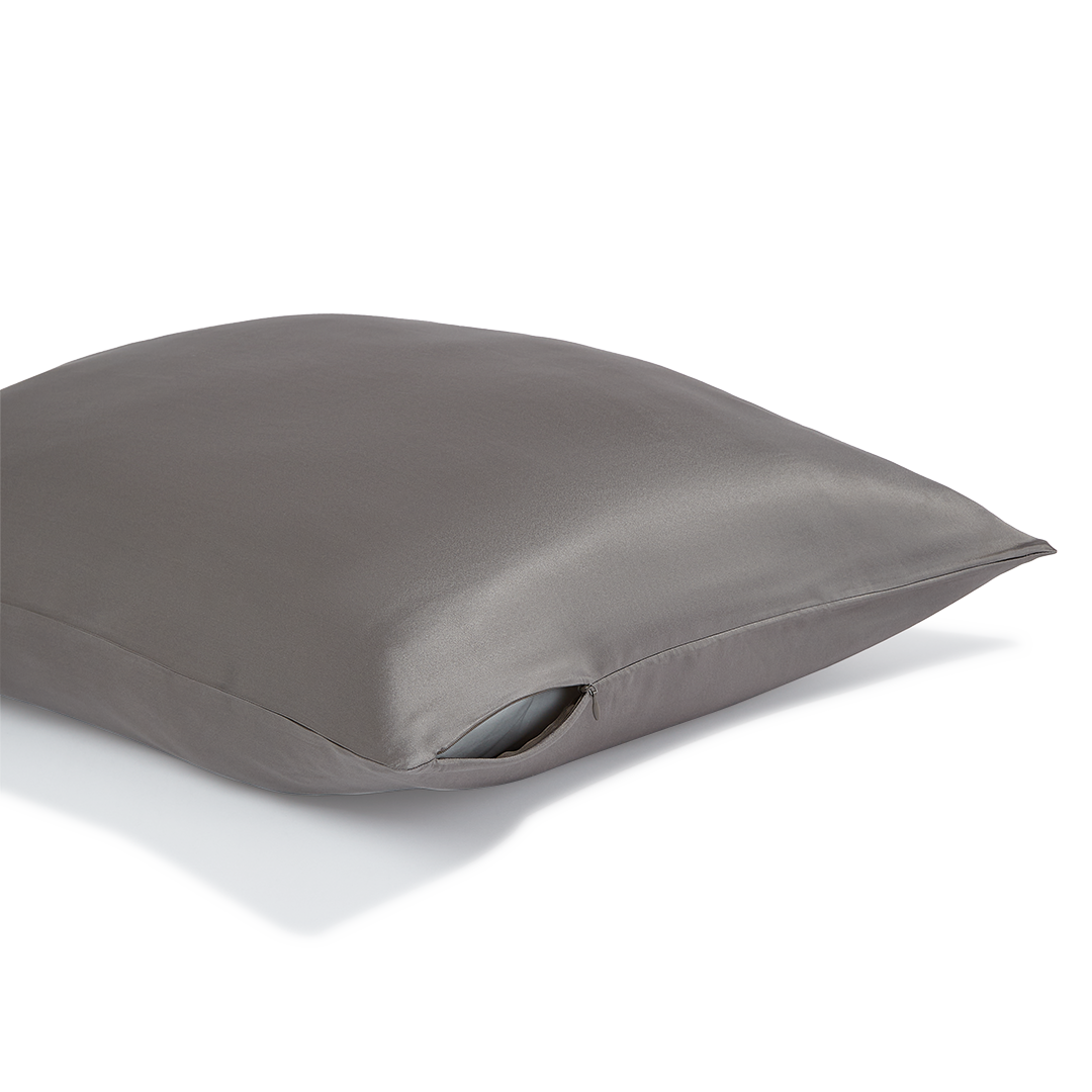Skin Recovering Pillowcase from natural Silk in the colour rock