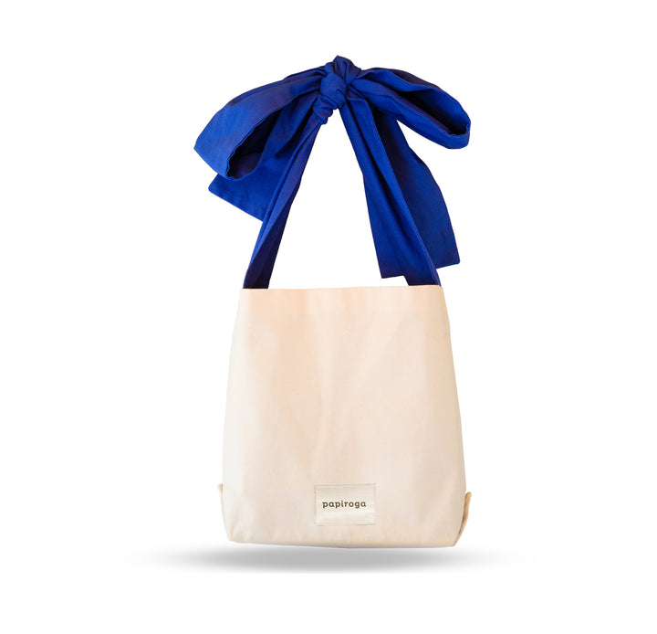 Geantă Bowbag Nubes Atlas Papiroga din bumbac reciclat