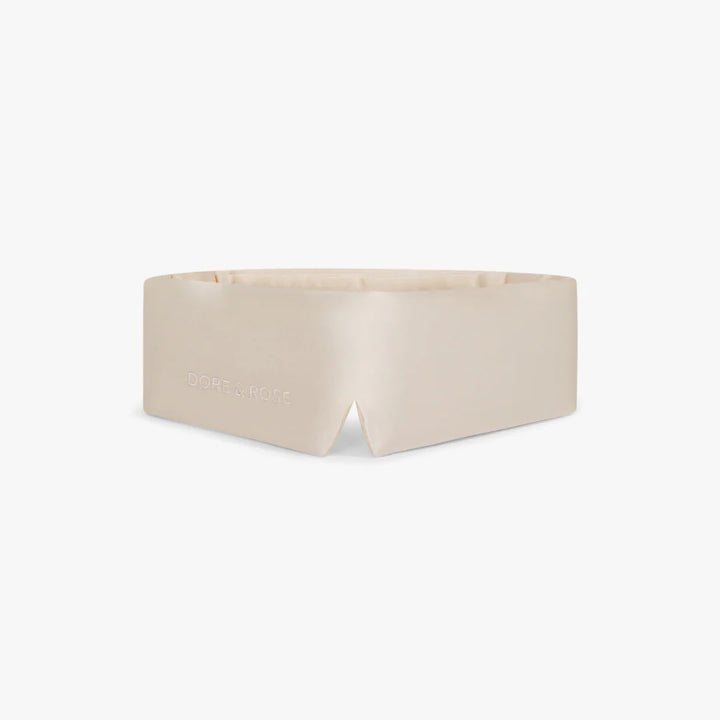 Kids’ Silk Deep Sleep Mask – Champagne
