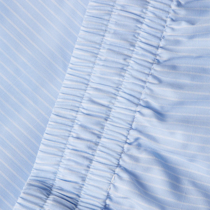 Silk Pajama shorts – Baby Blue