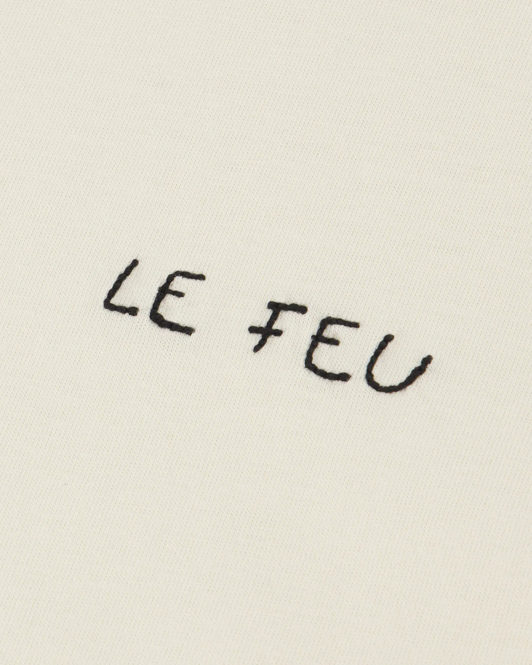 "Le Feu" T-Shirt in Natural Cotton – Maison Labiche
