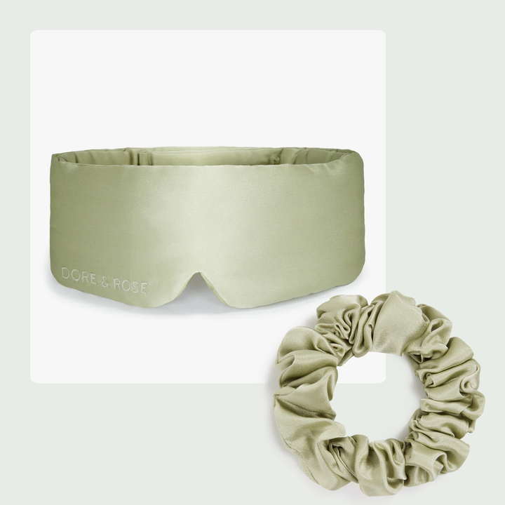 Budget Silk Set - Olive Green
