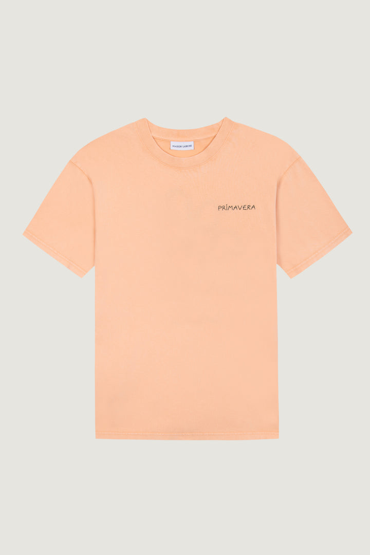 Tricou Oranj Primavera din Bumbac