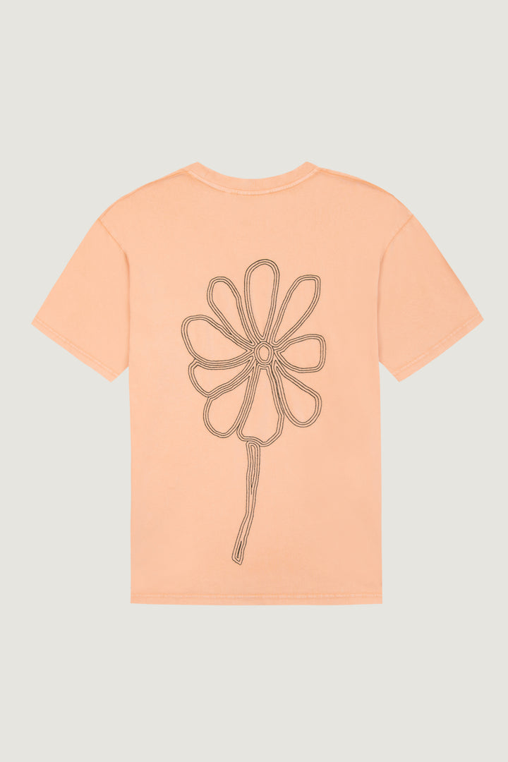 Tricou Oranj Primavera din Bumbac