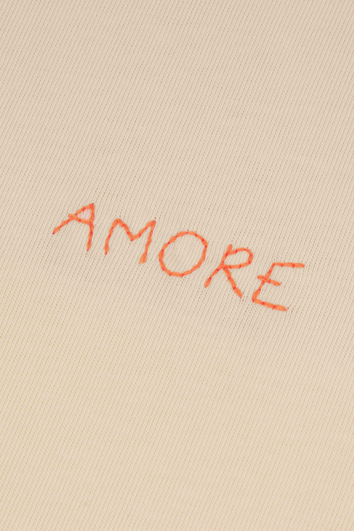 Abel Amour Yellow T-shirt made from natural cotton