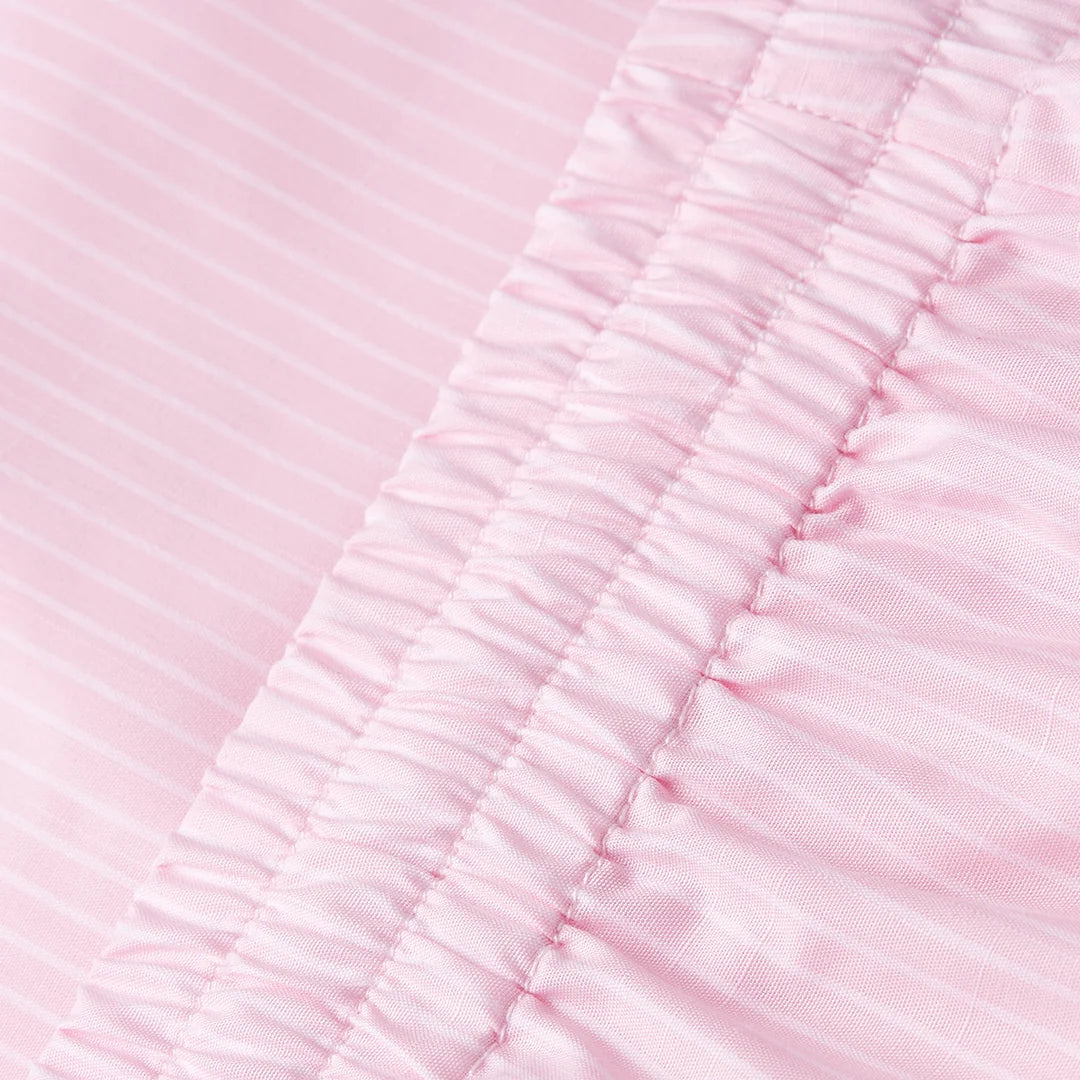 Silk Pajama Shorts – Baby Pink