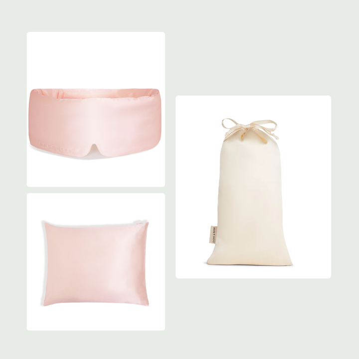 Set de mătase Light Pink